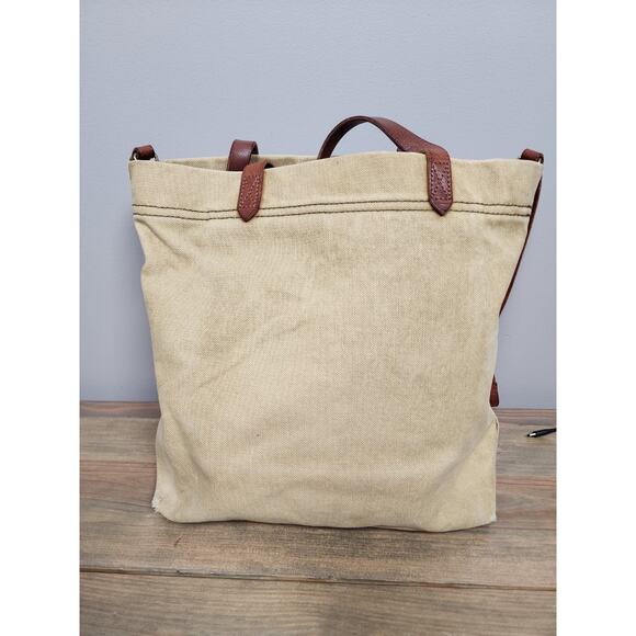 Madewell Distressed Canvas Tote Bag 12" - Picture 5 of 13